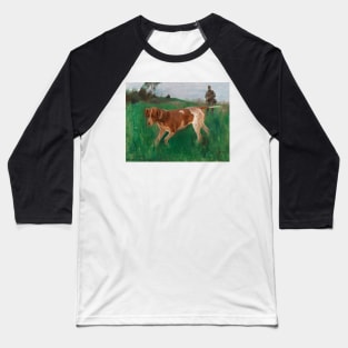 Gustaf Kolthoff Hunting by Bruno Liljefors Baseball T-Shirt